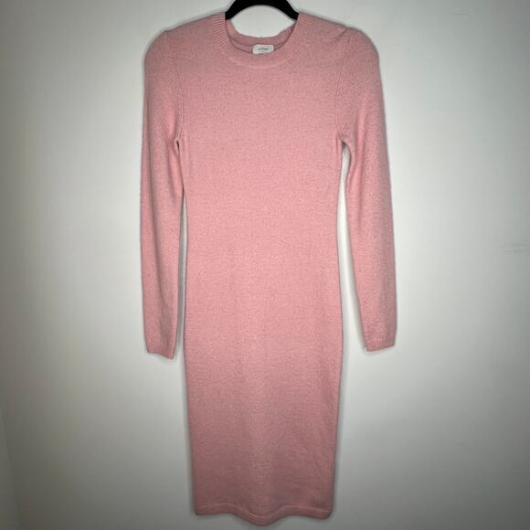 Wilfred Aritzia Blush Pink Sweater Dress Size XS - Picture 4 of 9